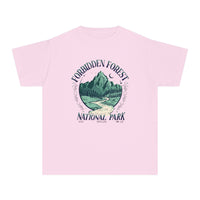 Forbidden Forest National Park Comfort Colors Youth Midweight Tee