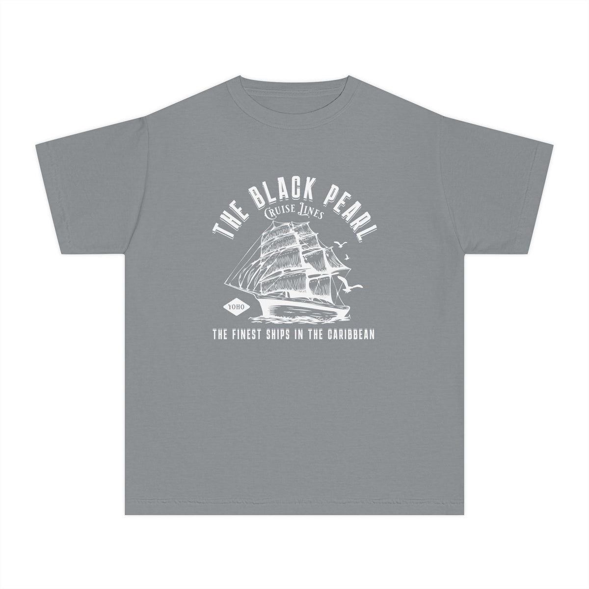 Black Pearl Cruise Lines Comfort Colors Youth Midweight Tee