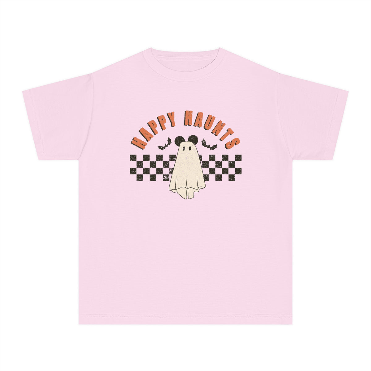 Happy Haunts Comfort Colors Youth Midweight Tee