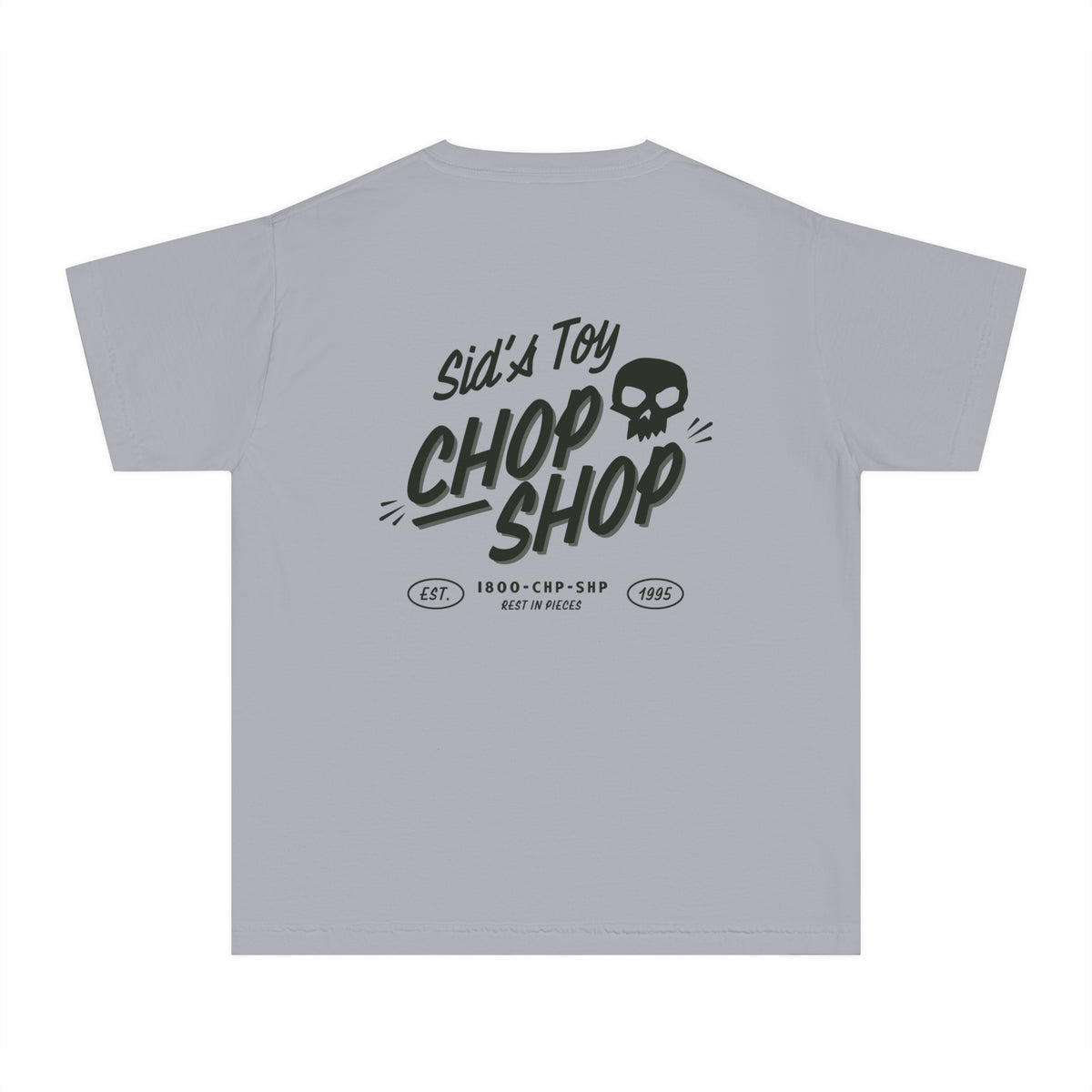 Sid's Toy Chop Shop Comfort Colors Youth Midweight Tee