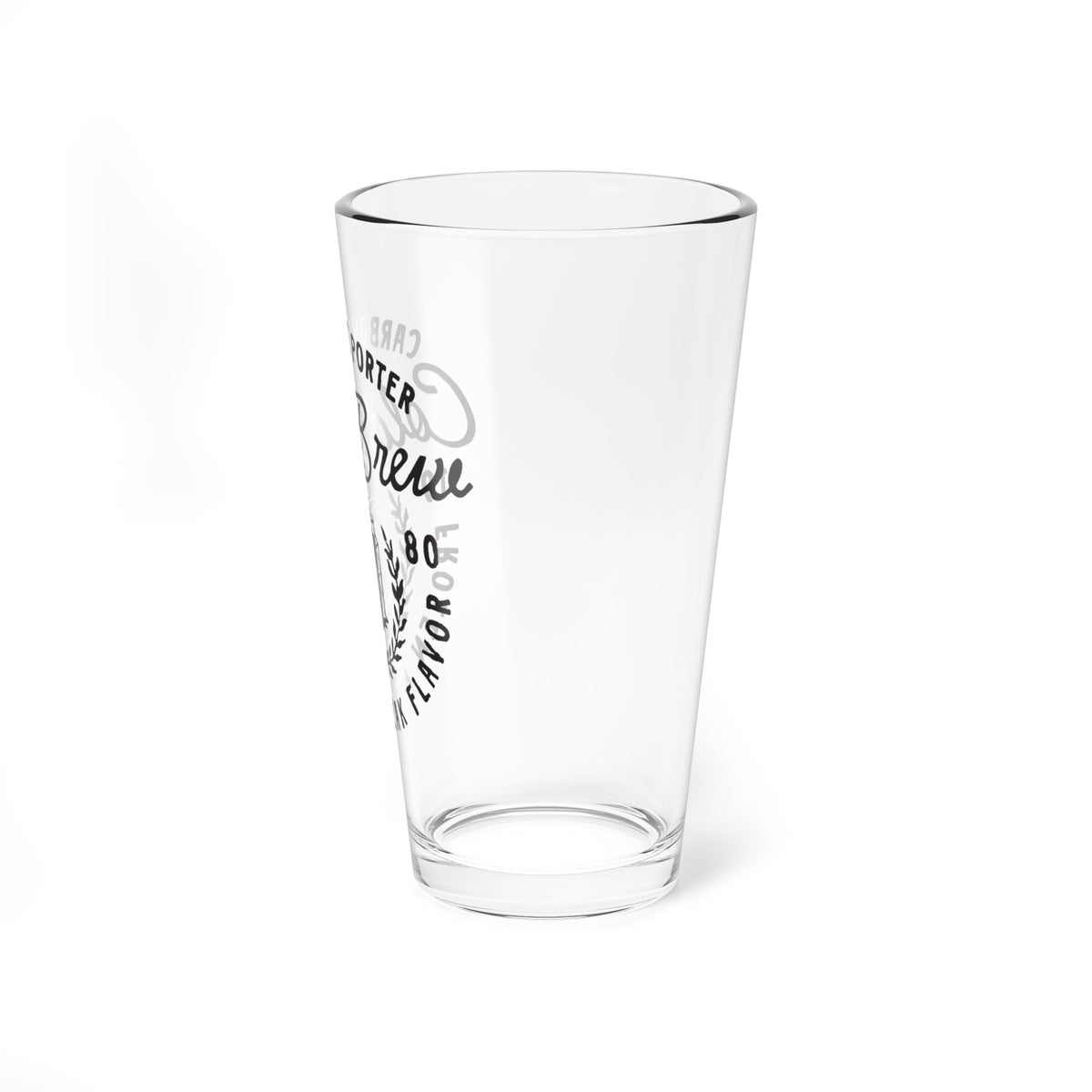 Carbonite Porter Cold Brew Glass 16oz