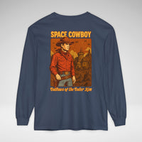 Space Cowboy Outlaws of the Outer Rim Comfort Colors Unisex Garment-dyed Long Sleeve T-Shirt