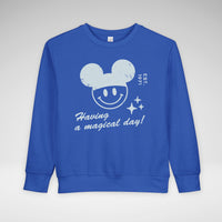 Having a Magical Day Rabbit Skins Toddler Sweatshirt