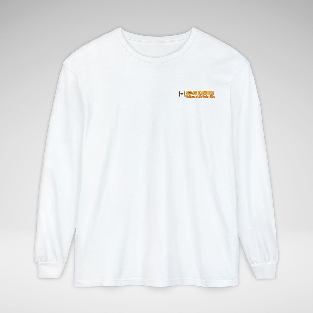 Space Cowboy Outlaws of the Outer Rim Comfort Colors Unisex Garment-dyed Long Sleeve T-Shirt