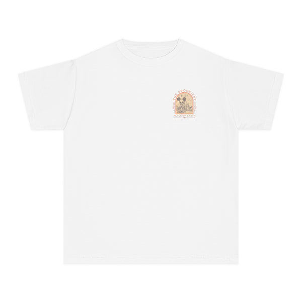 The Spookiest Place on Earth Comfort Colors Youth Midweight Tee