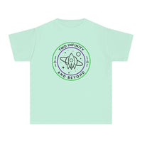Two Infinity And Beyond Comfort Colors Youth Midweight Tee