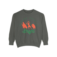 Making Spirits Bright Comfort Colors Unisex Garment-Dyed Sweatshirt