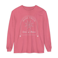 Sailing The Rivers of America Comfort Colors Unisex Garment-dyed Long Sleeve T-Shirt