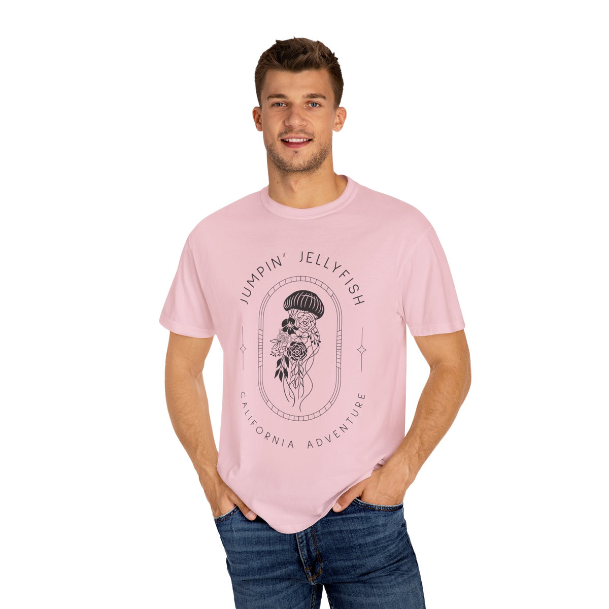 Jumping Jellyfish Comfort Colors Unisex Garment-Dyed T-shirt