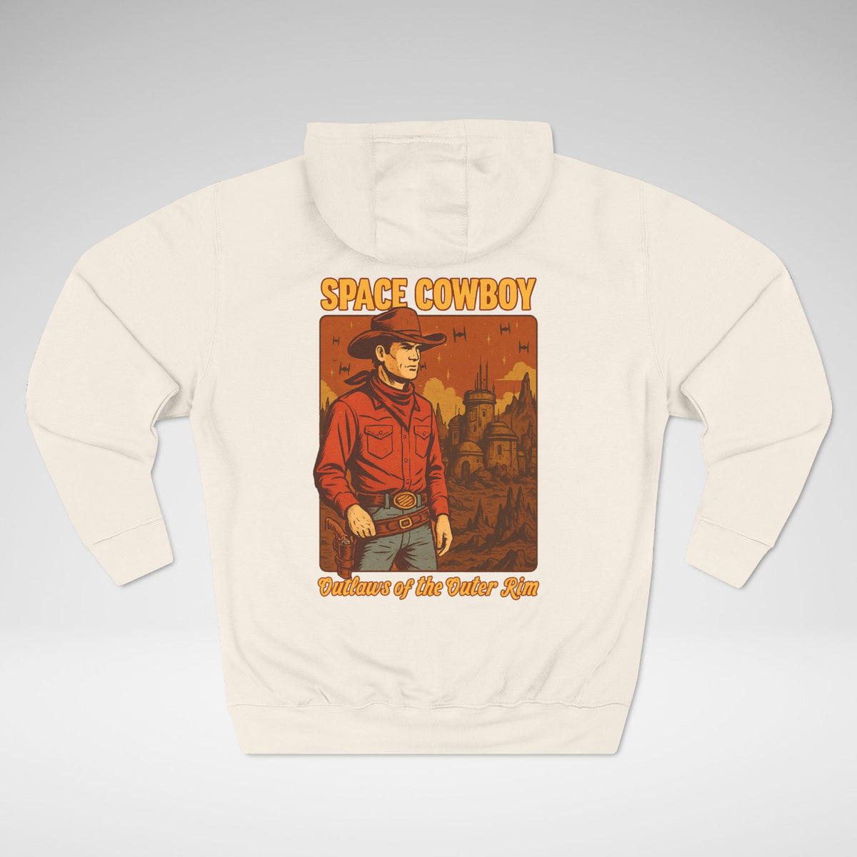 Space Cowboy Outlaws of the Outer Rim Lane Seven Fleece Hoodie