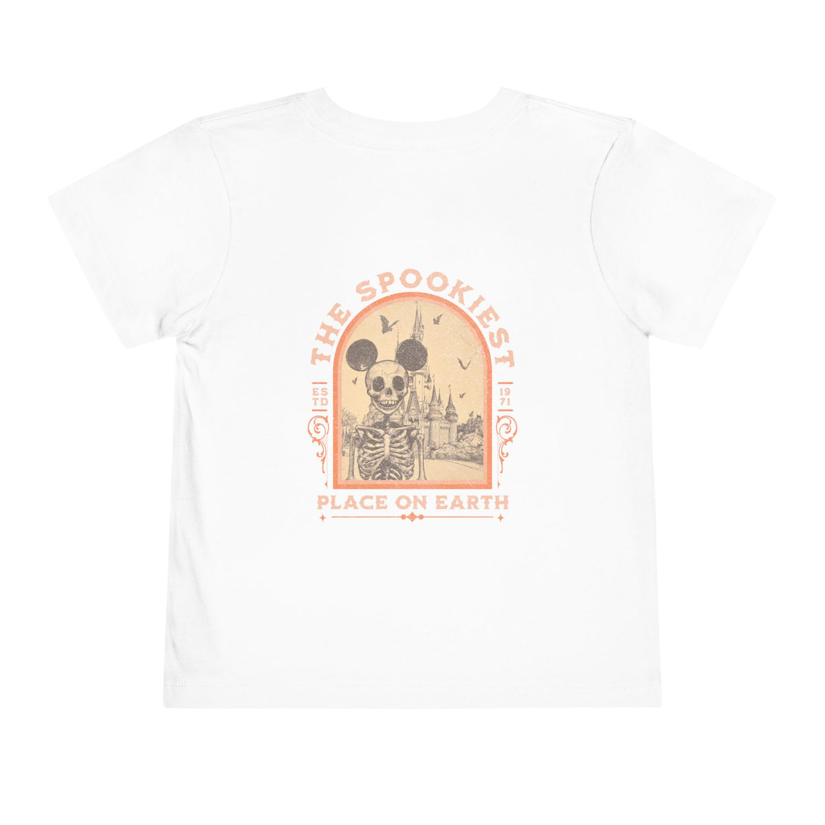 The Spookiest Place on Earth Bella Canvas Toddler Short Sleeve Tee