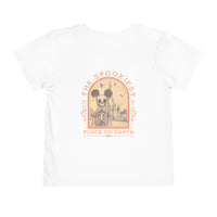 The Spookiest Place on Earth Bella Canvas Toddler Short Sleeve Tee