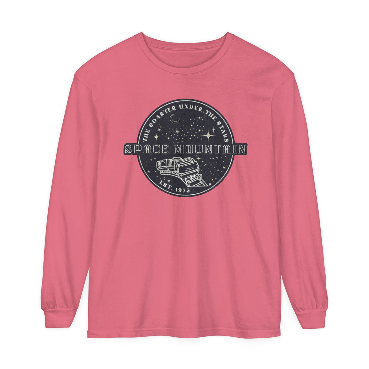 The Coaster Under the Stars Comfort Colors Unisex Garment-dyed Long Sleeve T-Shirt