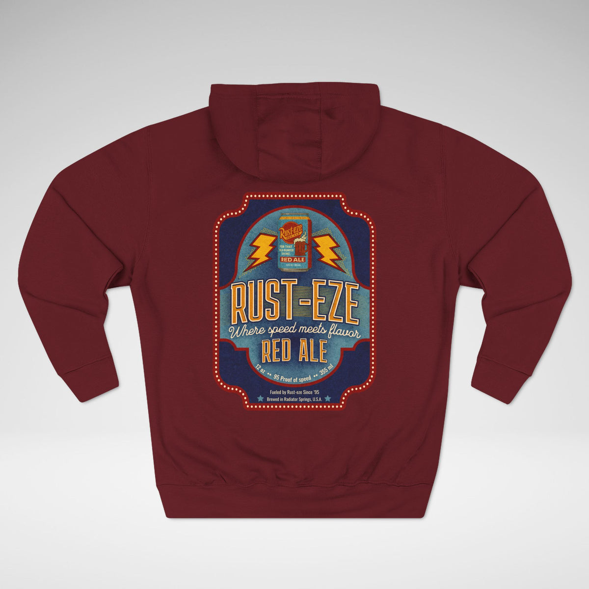 Rusteze Red Ale Lane Seven Fleece Hoodie