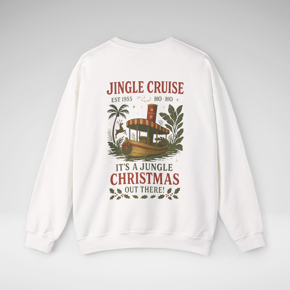 Jingle Cruise Gildan Unisex Heavy Blend™ Crewneck Sweatshirt
