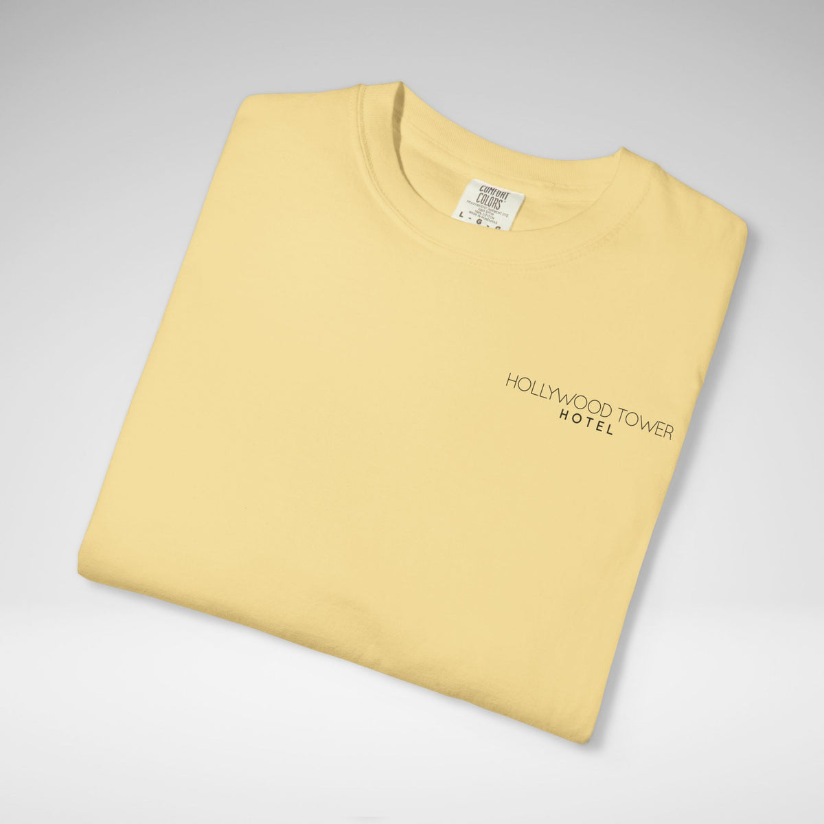 Hollywood Tower Hotel Bellhop Comfort Colors Unisex Garment-Dyed T-shirt