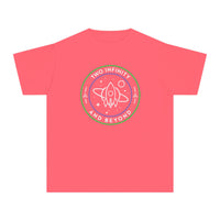 Two Infinity And Beyond Comfort Colors Youth Midweight Tee