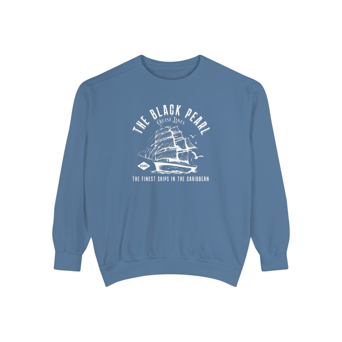 Black Pearl Cruise Lines Comfort Colors Unisex Garment-Dyed Sweatshirt