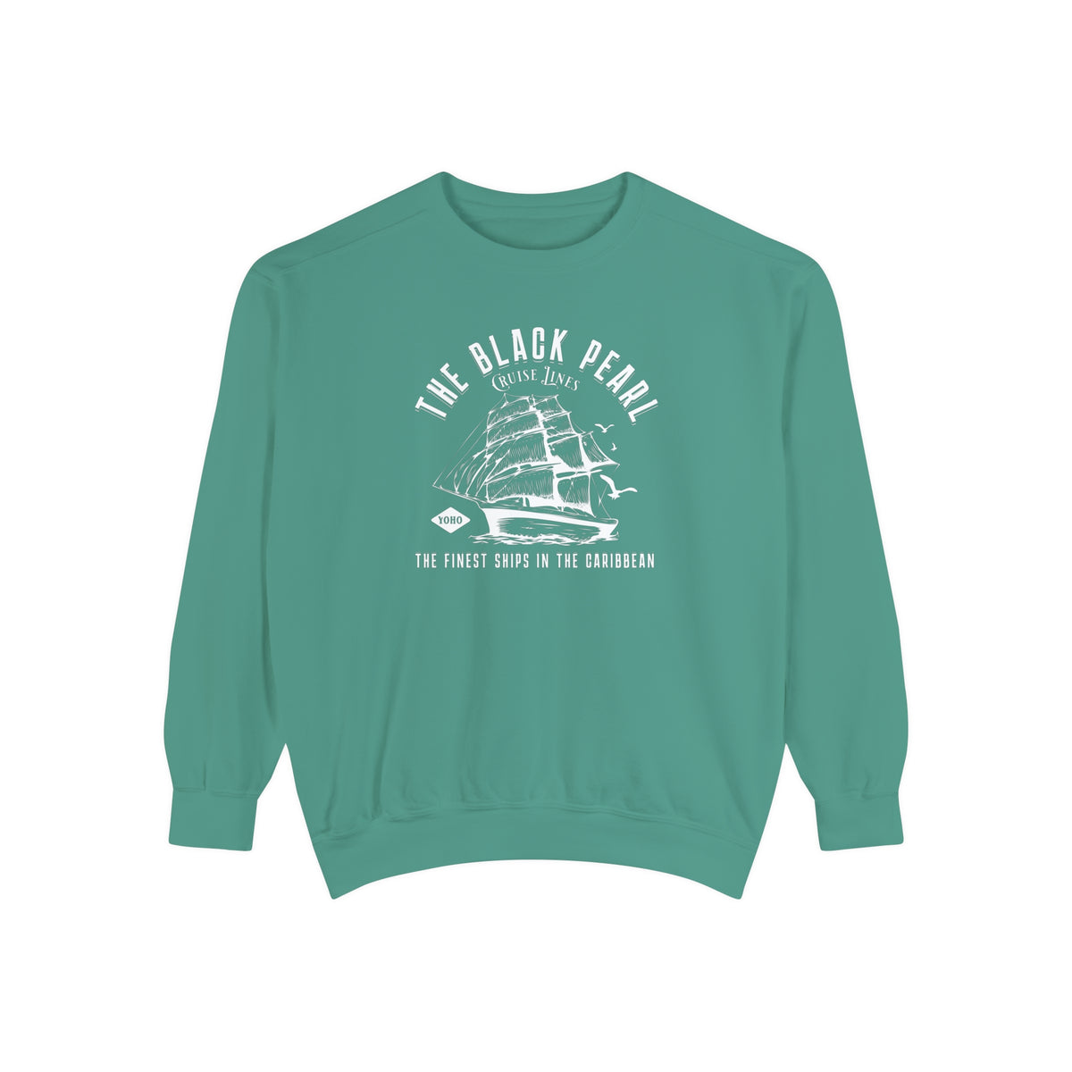 Black Pearl Cruise Lines Comfort Colors Unisex Garment-Dyed Sweatshirt
