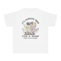 It's Always Time For A Whip Comfort Colors Youth Midweight Tee