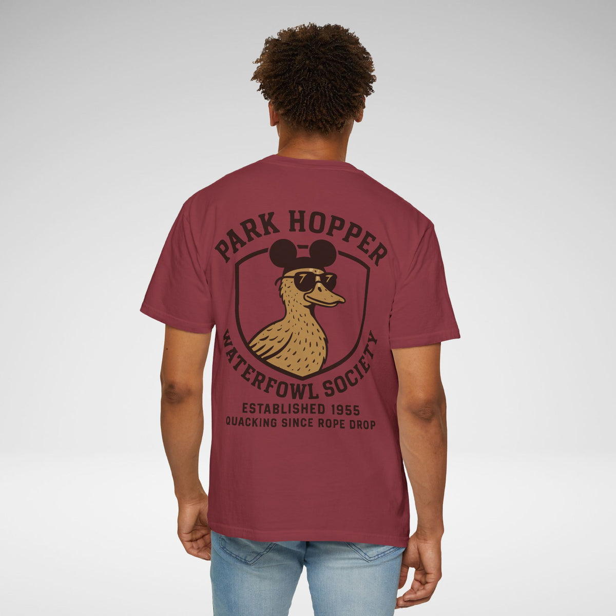 Park Hopper Waterfowl Society Comfort Colors Unisex Garment-Dyed T-shirt