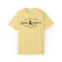 Sheriff Woody’s Boot Barn Comfort Colors Unisex Garment-Dyed T-shirt