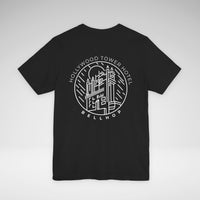 Hollywood Tower Hotel Bellhop Bella Canvas Unisex Jersey Short Sleeve Tee