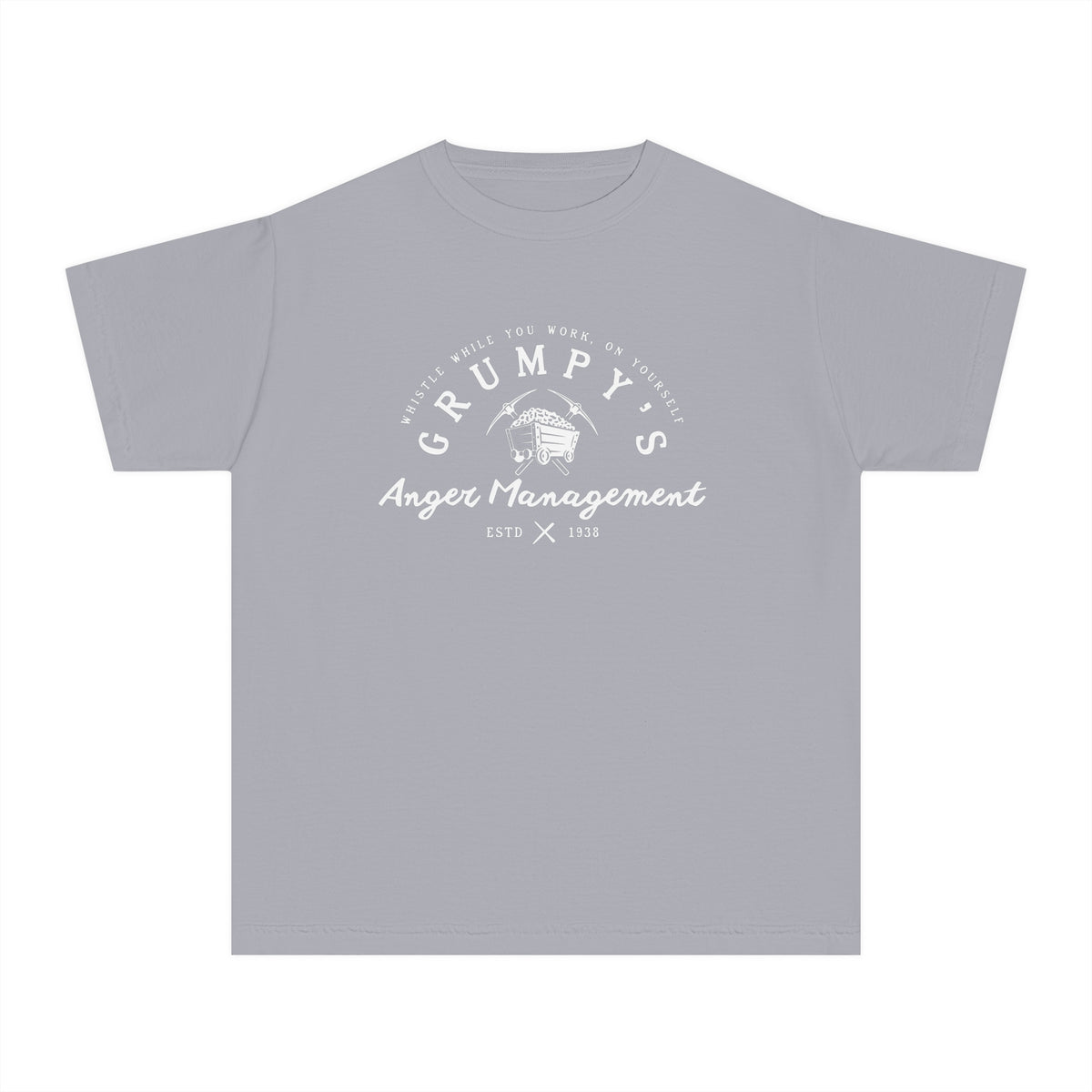 Grumpy’s Anger Management Comfort Colors Youth Midweight Tee