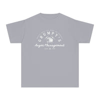 Grumpy’s Anger Management Comfort Colors Youth Midweight Tee