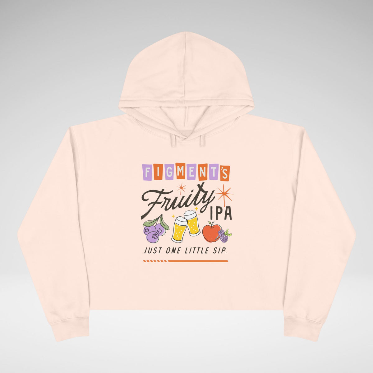 Figment's Fruity IPA Cropped Lane Seven Hoodie