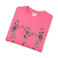 Dancing Skeletons with Ears Comfort Colors Unisex Garment-Dyed T-shirt