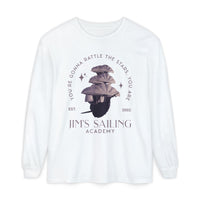 Jim's Sailing Academy Comfort Colors Unisex Garment-dyed Long Sleeve T-Shirt