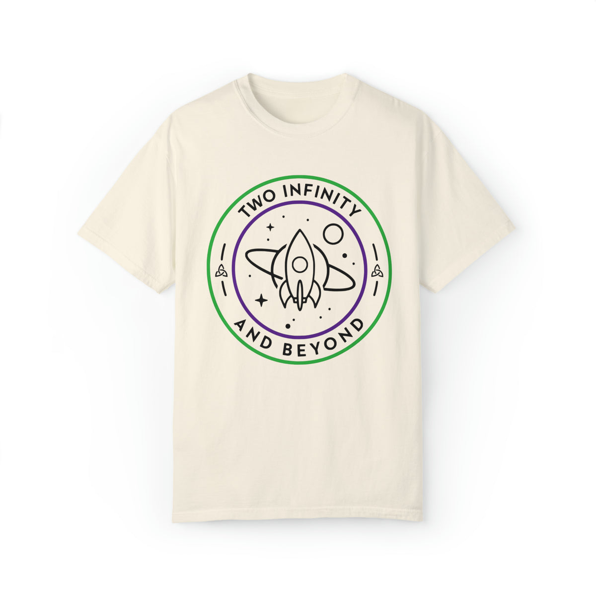 Two Infinity And Beyond Comfort Colors Unisex Garment-Dyed T-shirt
