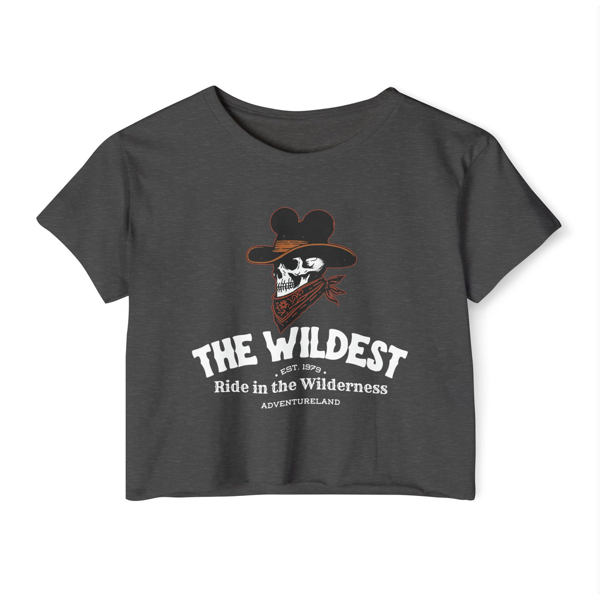 The Wildest Ride in the Wilderness Women's Festival Crop Top