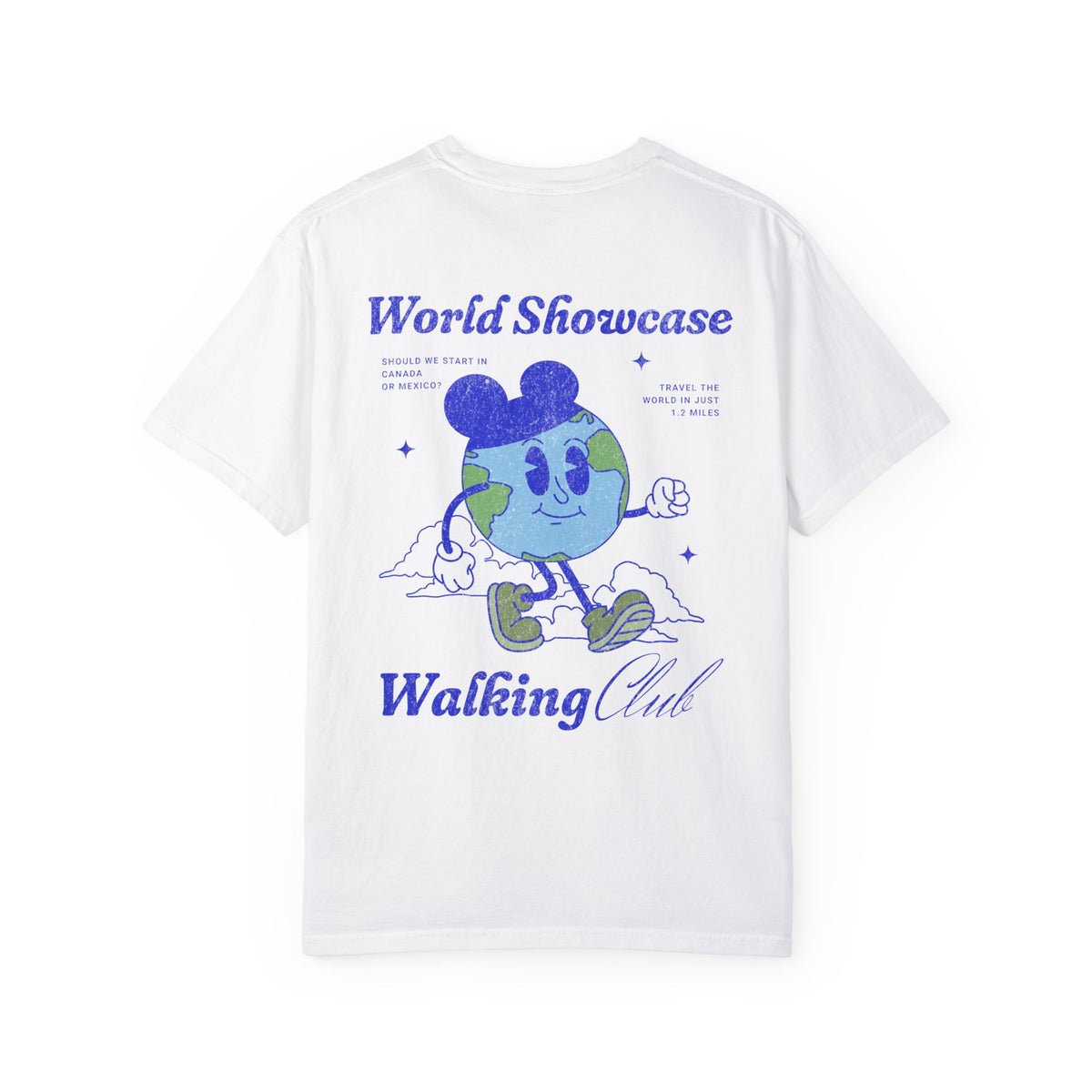 World Showcase Walking Club Comfort Colors Unisex Garment-Dyed T-shirt
