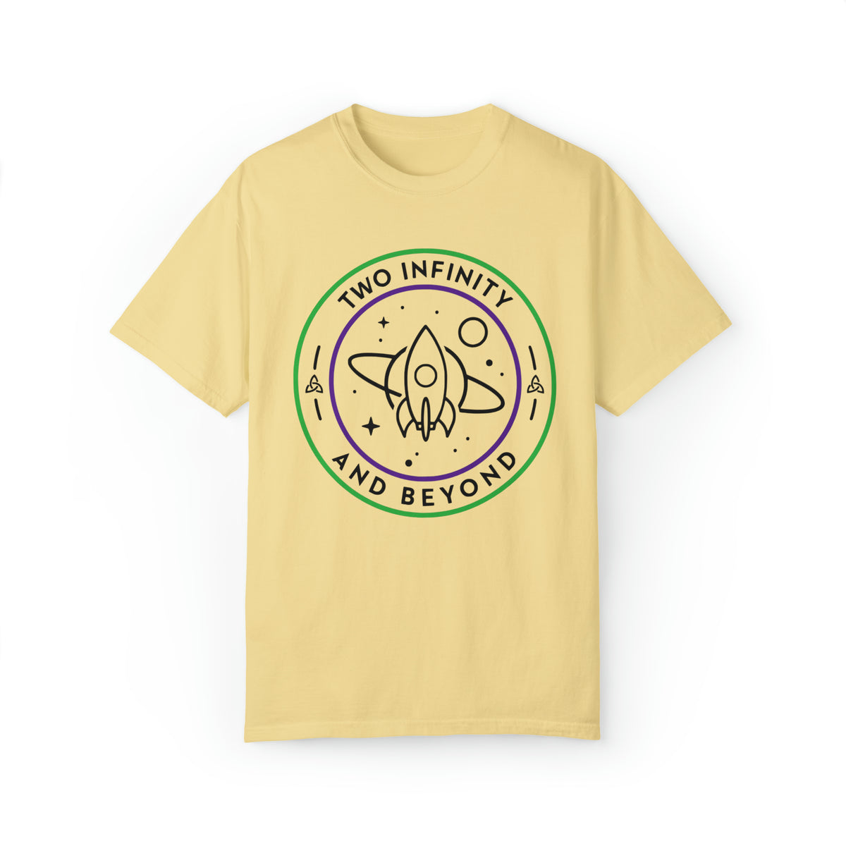 Two Infinity And Beyond Comfort Colors Unisex Garment-Dyed T-shirt