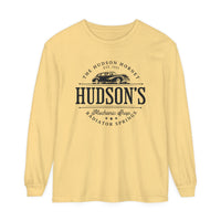 Hudson's Mechanic Shop Comfort Colors Unisex Garment-dyed Long Sleeve T-Shirt