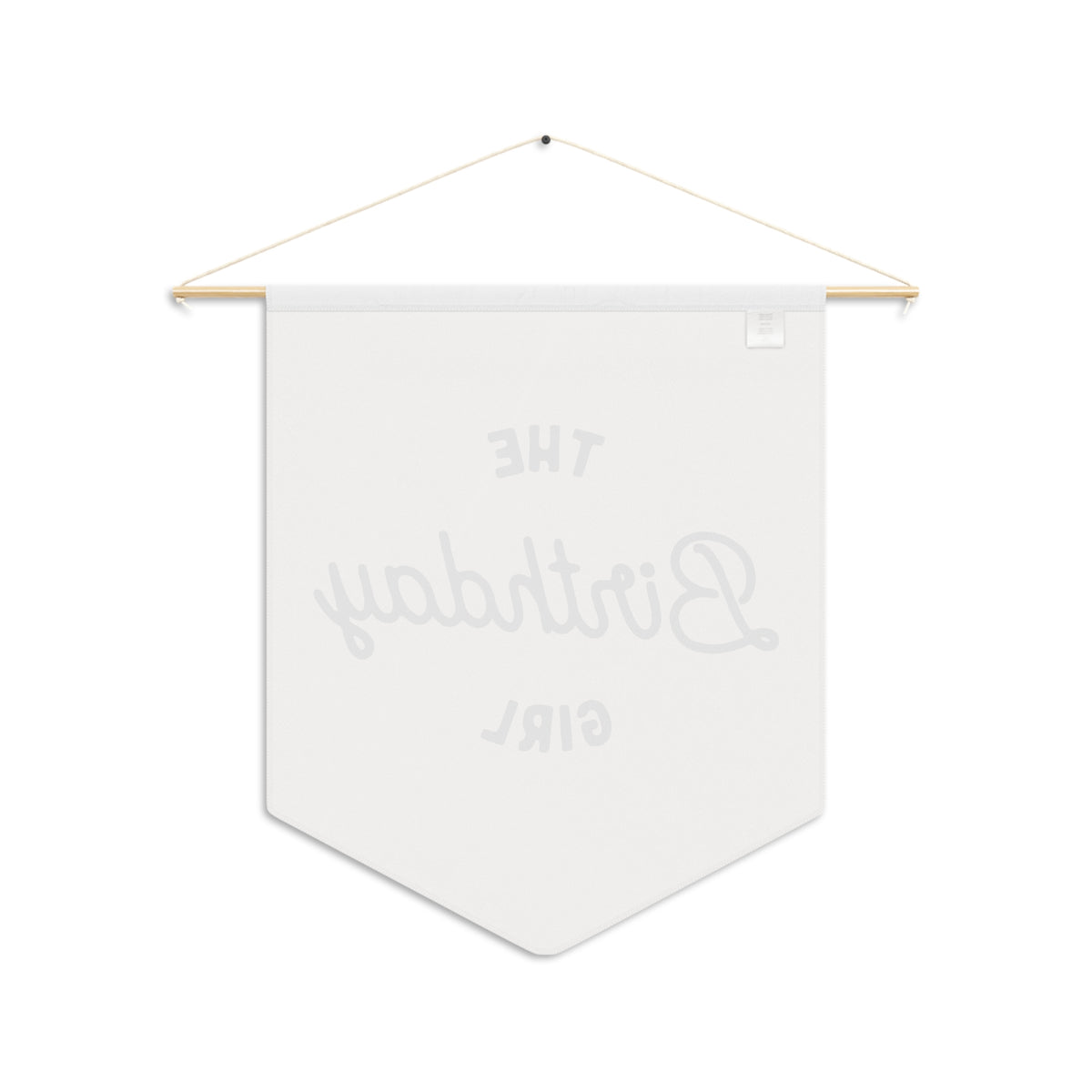 The Birthday Girl Wall Pennant