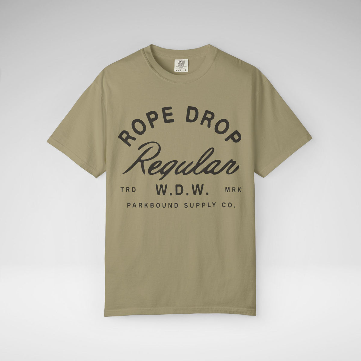 Rope Drop Regular Comfort Colors Unisex Garment-Dyed T-shirt