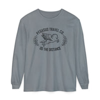 Pegasus Travel Co Comfort Colors Unisex Garment-dyed Long Sleeve T-Shirt
