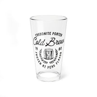 Carbonite Porter Cold Brew Glass 16oz