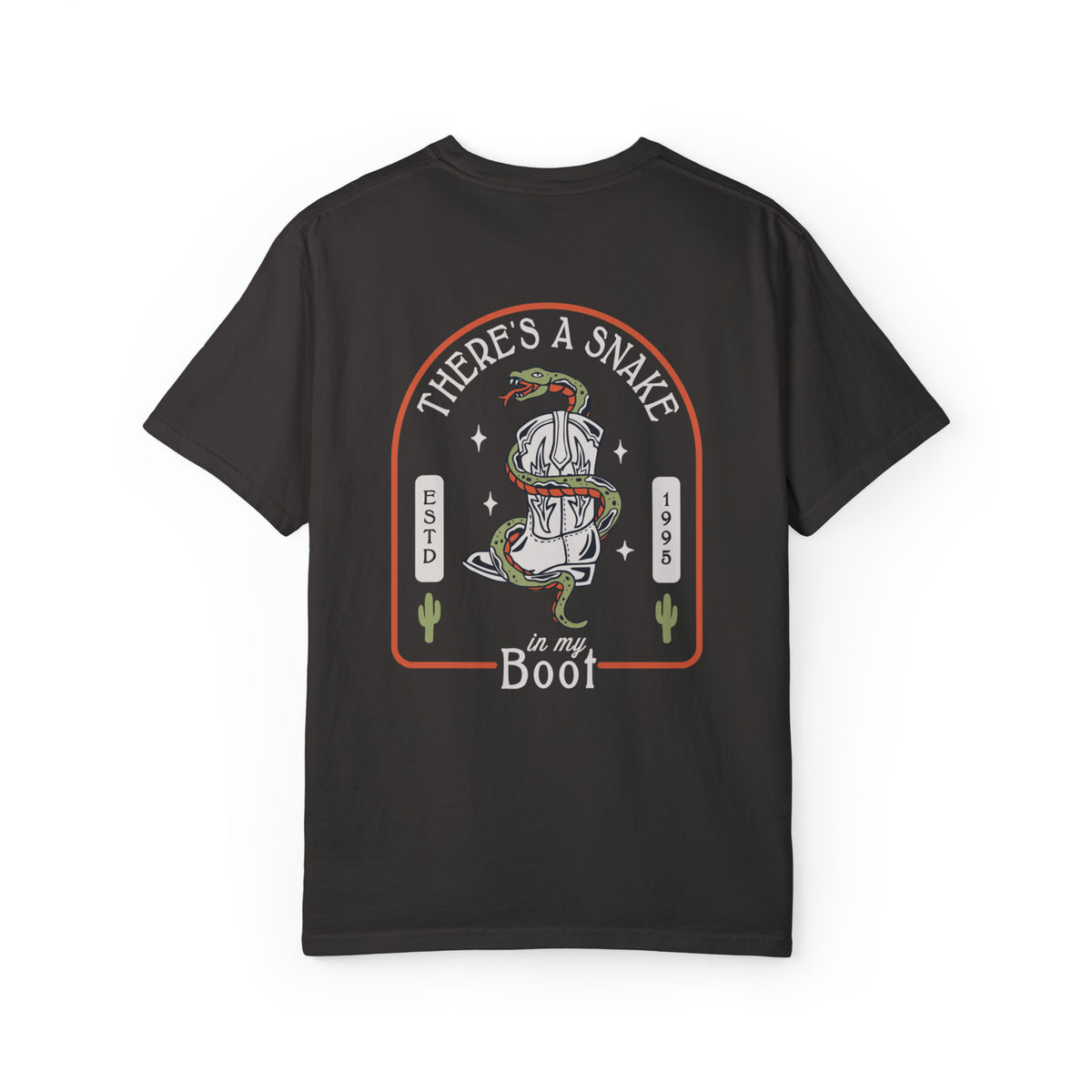 There's A Snake In My Boot Comfort Colors Unisex Garment-Dyed T-shirt