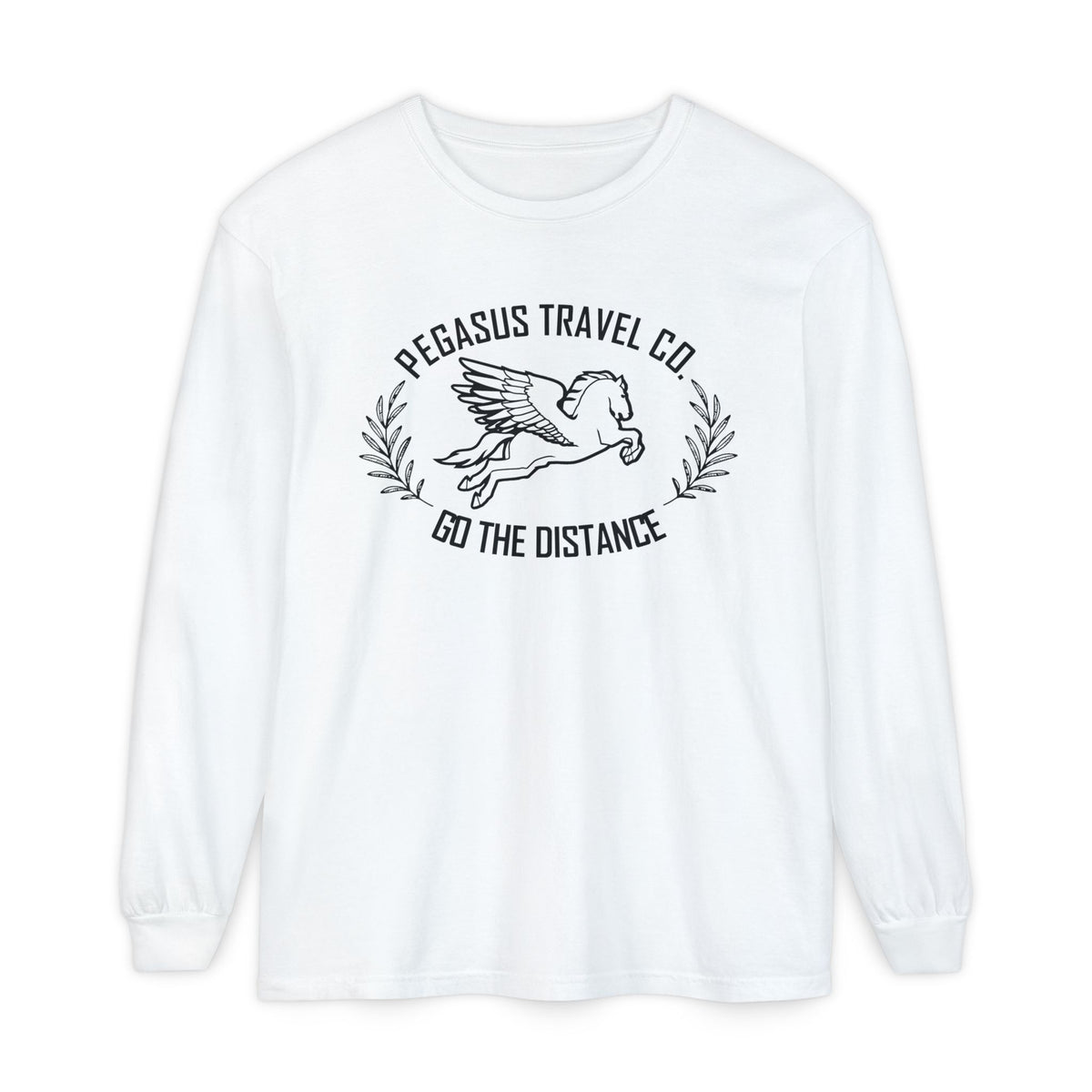 Pegasus Travel Co Comfort Colors Unisex Garment-dyed Long Sleeve T-Shirt