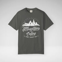The Mountains Are Calling Comfort Colors Unisex Garment-Dyed T-shirt