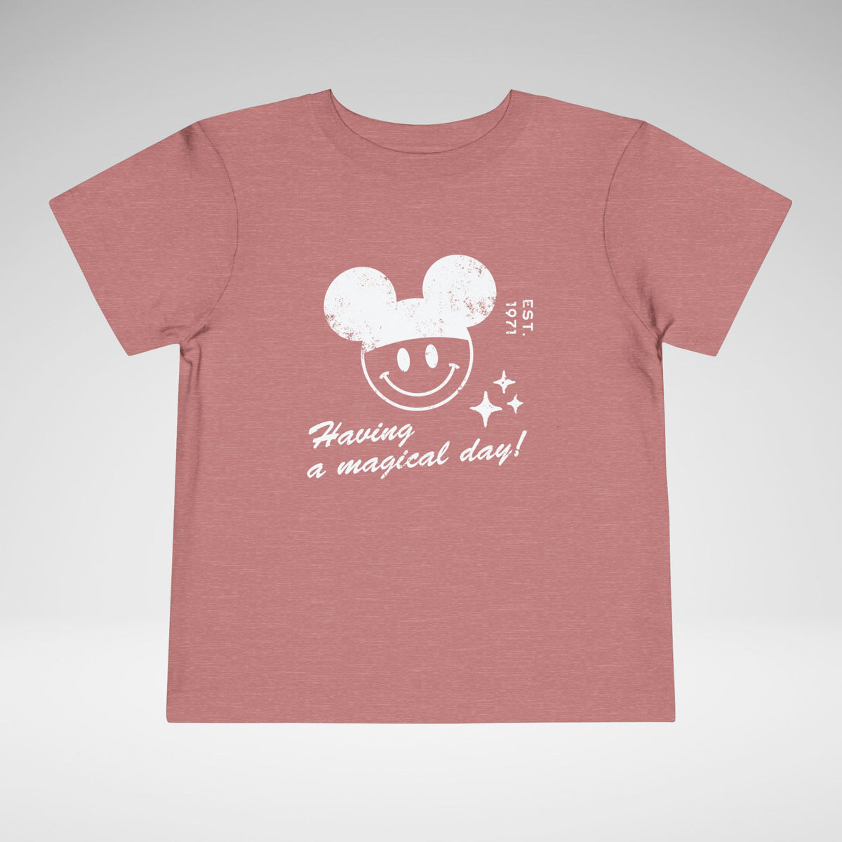 Having A Magical Day Toddler Bella Canvas Short Sleeve Tee