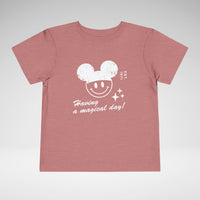 Having A Magical Day Toddler Bella Canvas Short Sleeve Tee