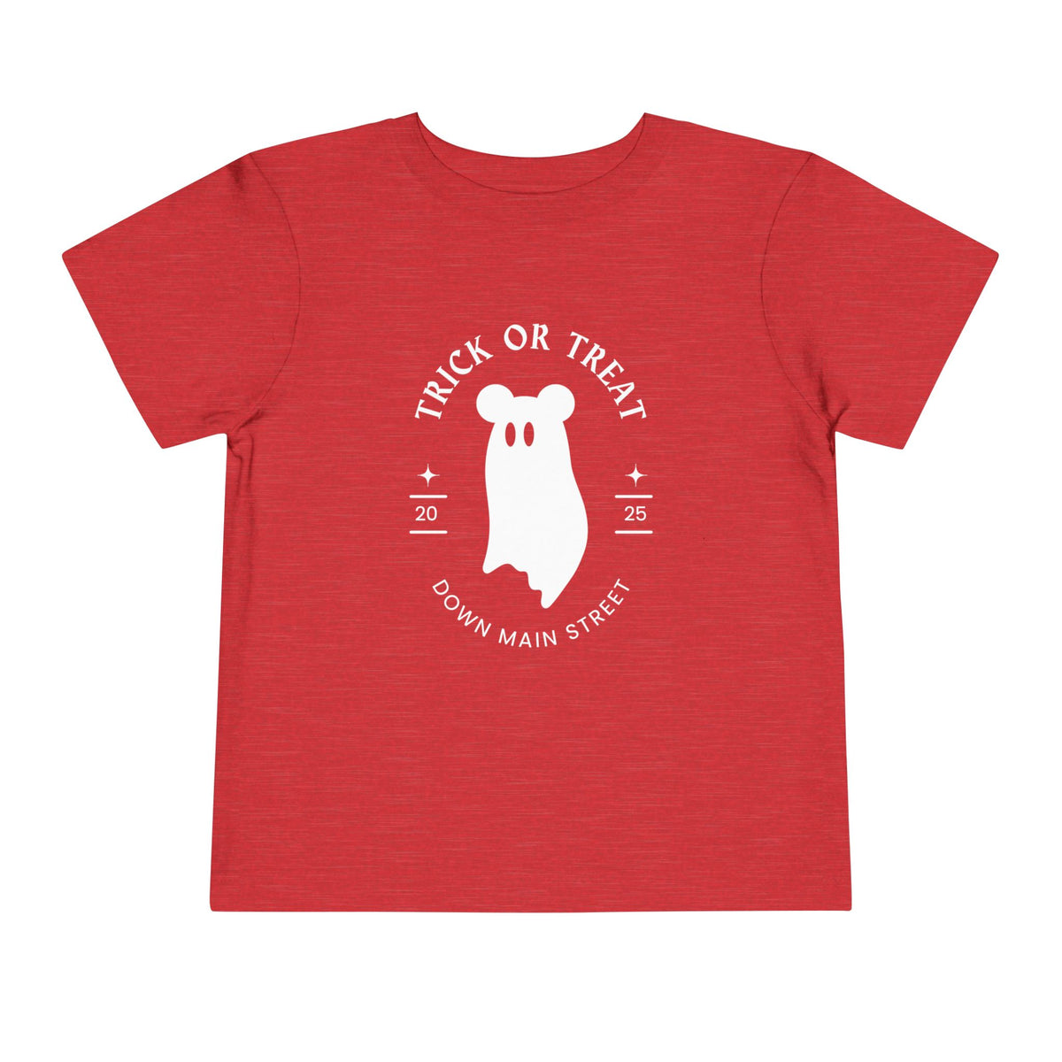 Trick or Treat Down Main Street Toddler Short Sleeve Tee