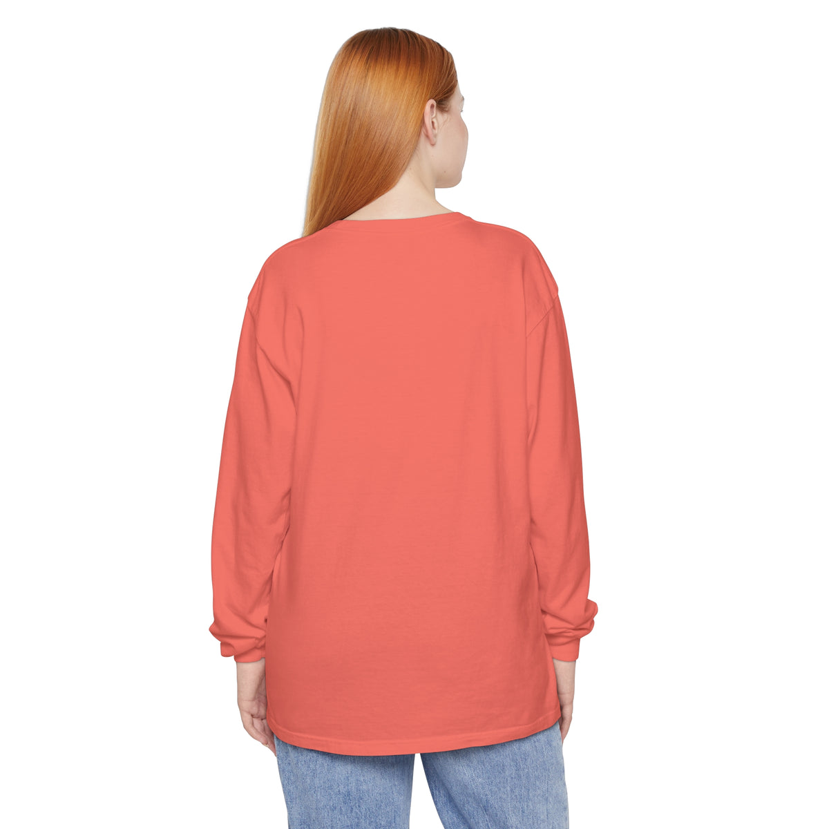 Spooky Scary Skeletons Comfort Colors Unisex Garment-dyed Long Sleeve T-Shirt