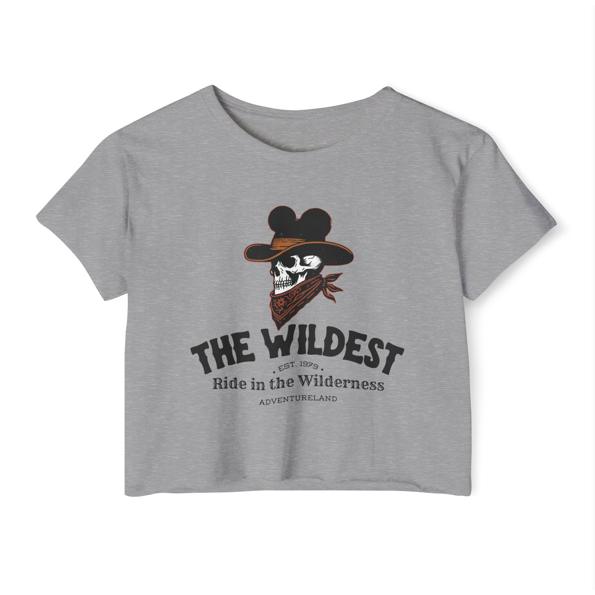 The Wildest Ride in the Wilderness Women's Festival Crop Top