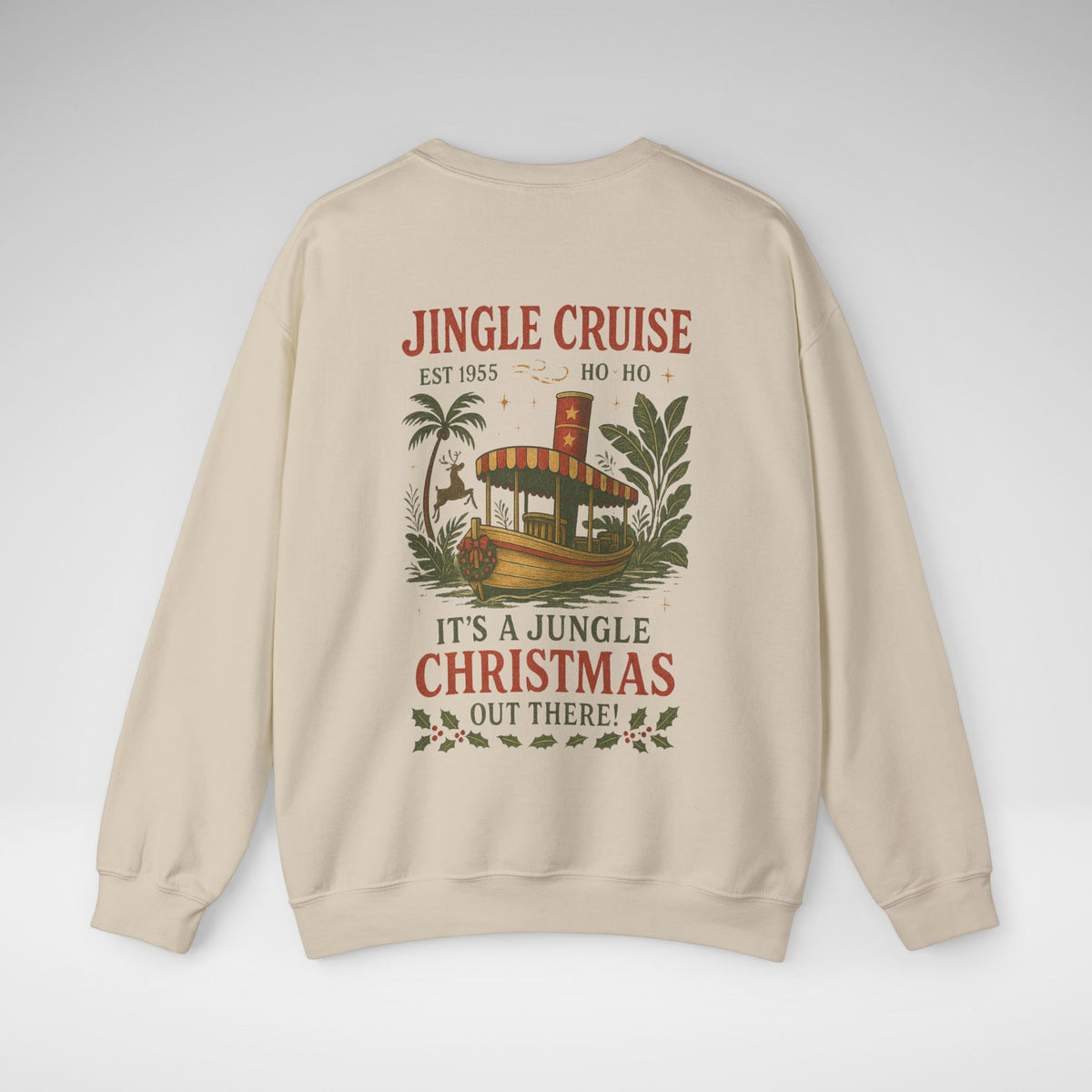 Jingle Cruise Gildan Unisex Heavy Blend™ Crewneck Sweatshirt
